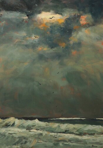 Seascape by Yuanyuan Liu, Painting for Sale on Singulart