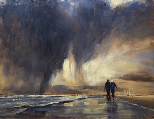 Seascape de Yuanyuan Liu, Pintura a la venta en Singulart