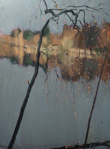 Autumn Landscape van Yuanyuan Liu, Schilderij te koop op Singulart