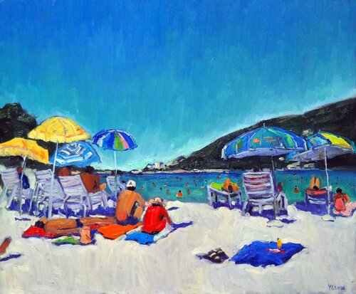 On the beach Yuanyuan Liu