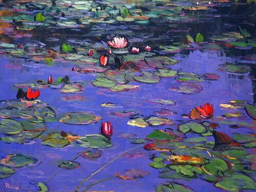 Water Lilies Yuanyuan Liu