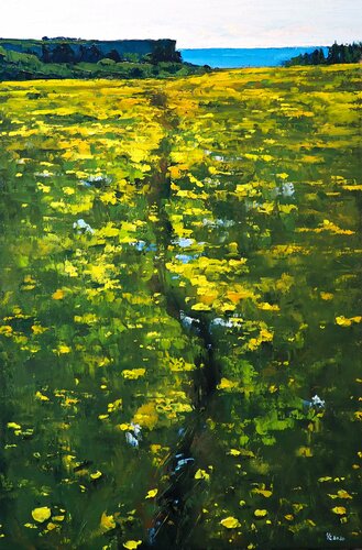 To the sea di Yuanyuan Liu, Pittura in vendita su Singulart