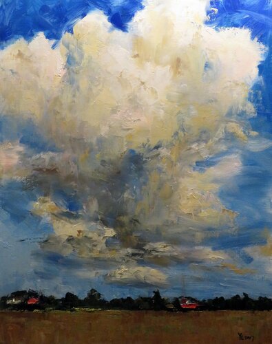 Big sky by Yuanyuan Liu, Painting for Sale on Singulart