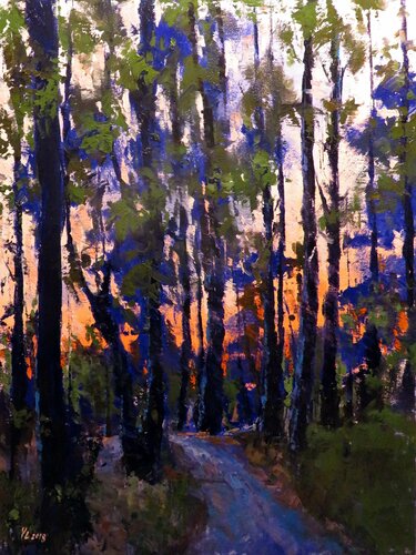 Evening light von Yuanyuan Liu, Malerei kaufen auf Singulart