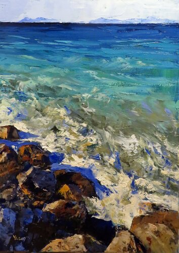 Seascape von Yuanyuan Liu, Malerei kaufen auf Singulart