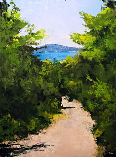 Sea view de Yuanyuan Liu, Pintura a la venta en Singulart