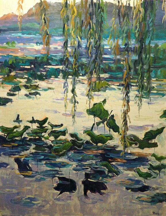 Lotus Leaves Yuanyuan Liu