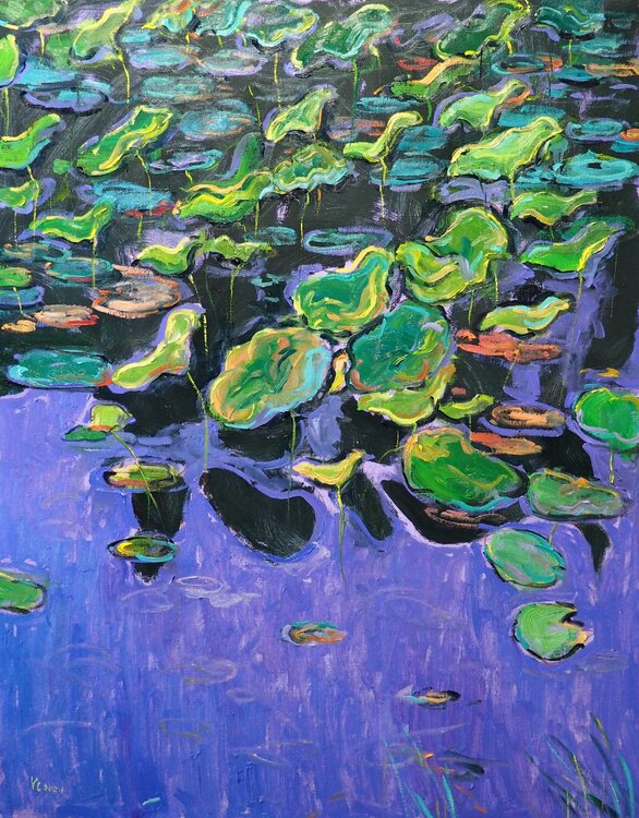 Lotus Leaves Yuanyuan Liu