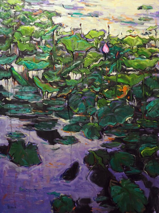 Lotus Leaves Yuanyuan Liu
