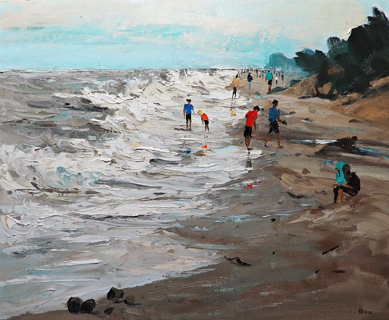 Jurmala beach Yuanyuan Liu