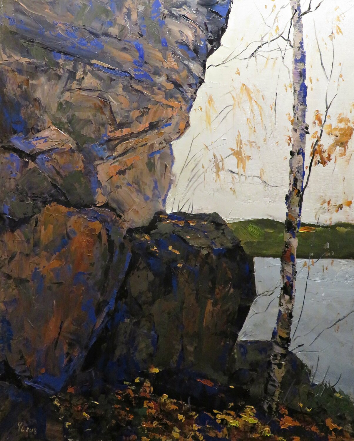Autumn Birches Yuanyuan Liu