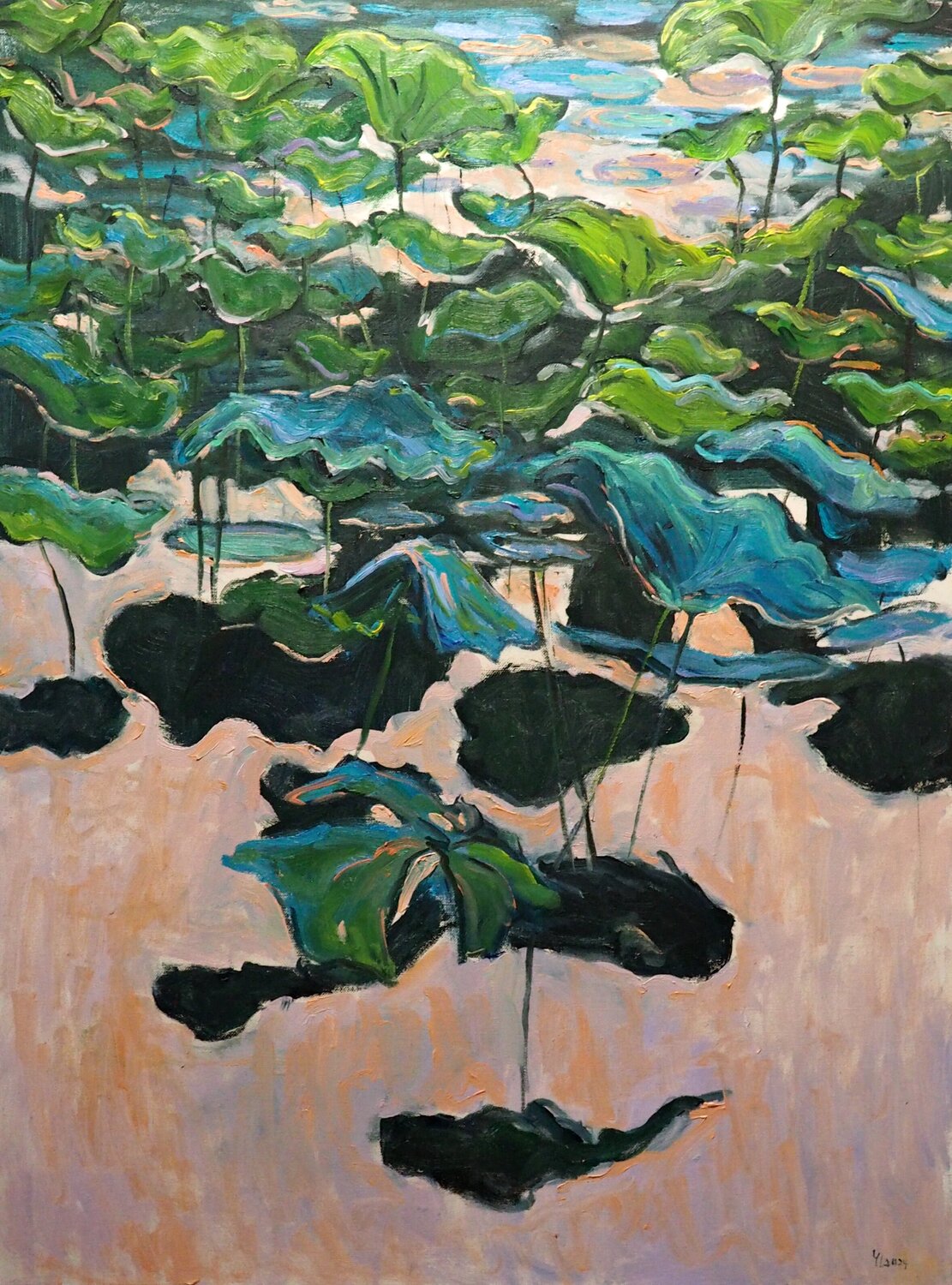 Lotus Leaves Yuanyuan Liu