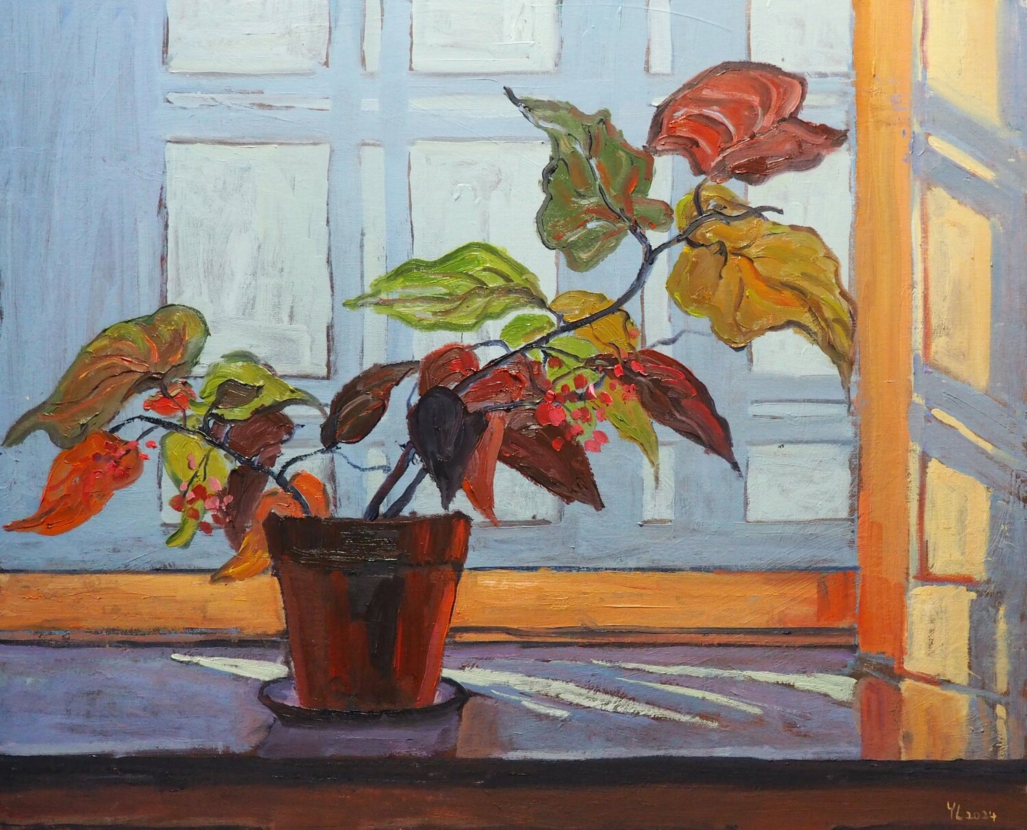 By the window Yuanyuan Liu