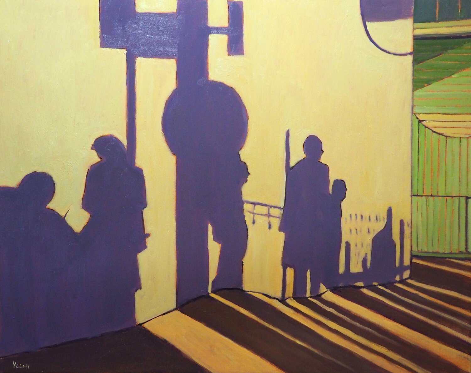Waiting for the departure Yuanyuan Liu