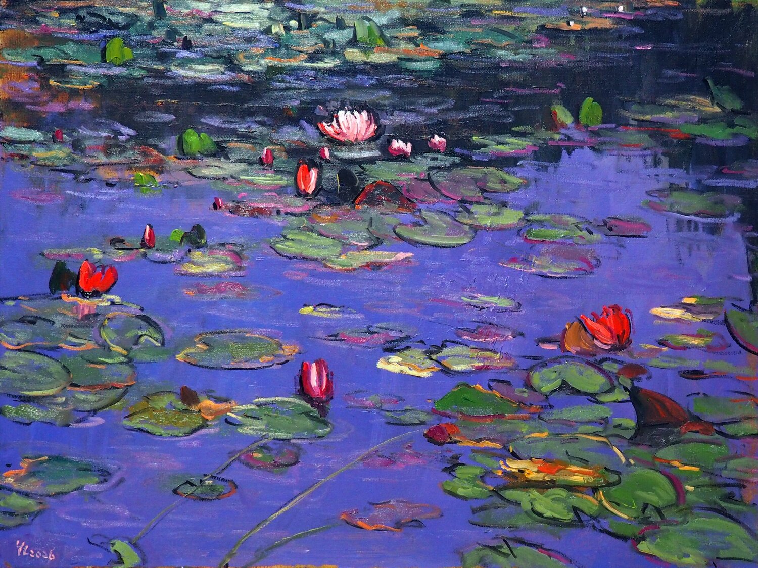 Water Lilies Yuanyuan Liu