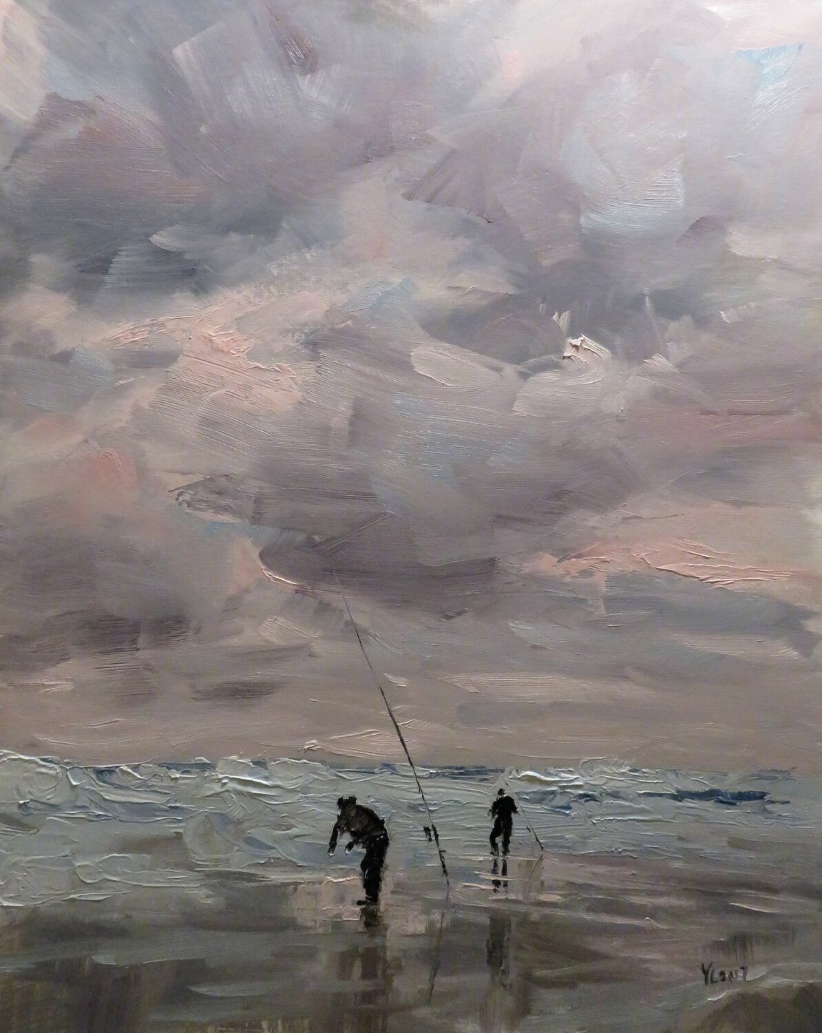 Fishing man Yuanyuan Liu