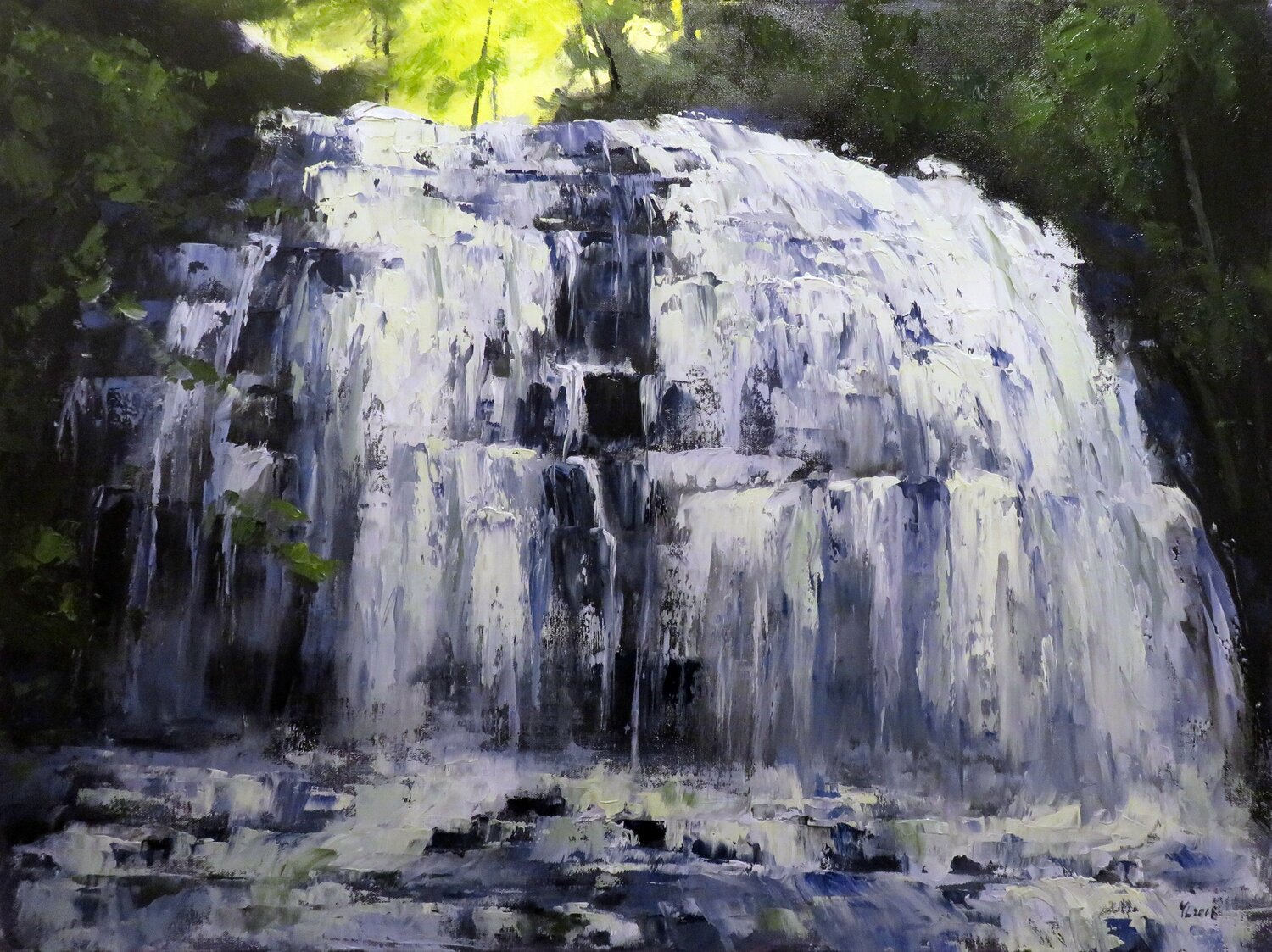 Water fall Yuanyuan Liu