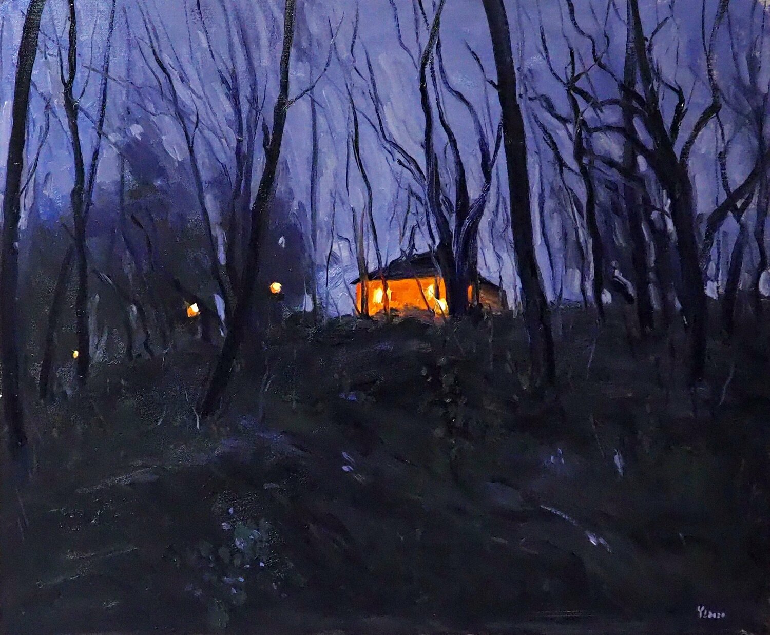 The yellow house Yuanyuan Liu