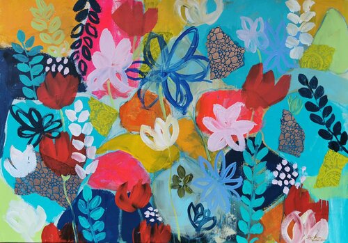 A single flower for every time I think about you Barbara Piller