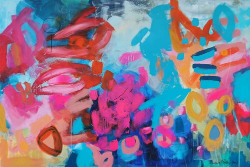 every morning reveals new miracles van Barbara Piller, Schilderij te koop op Singulart