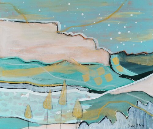 Cape Town di Barbara Piller, Pittura in vendita su Singulart