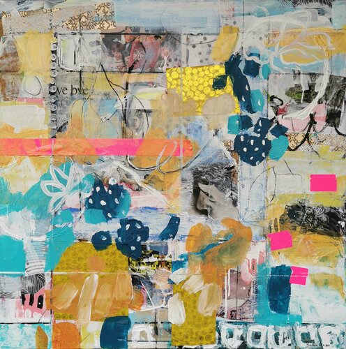 when we were young van Barbara Piller, Schilderij te koop op Singulart