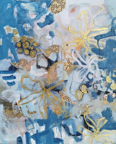 You make my heart sing van Barbara Piller, Schilderij te koop op Singulart