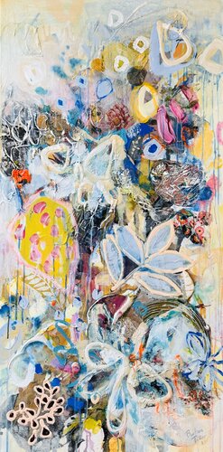 A Garden of Firsts III di Barbara Piller, Pittura in vendita su Singulart