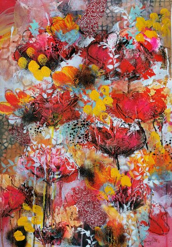 Do you suppose she is a wildflower? di Barbara Piller, Opera su carta in vendita su Singulart