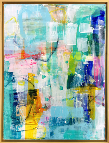 and the sun will rise di Barbara Piller, Pittura in vendita su Singulart