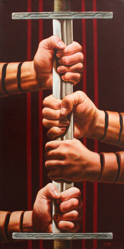 Die gefallene Treue by Ivan Gejko, Painting for Sale on Singulart