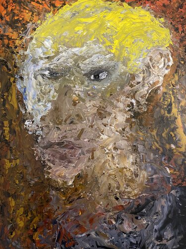 RAw van Xavier Bo, Schilderij te koop op Singulart