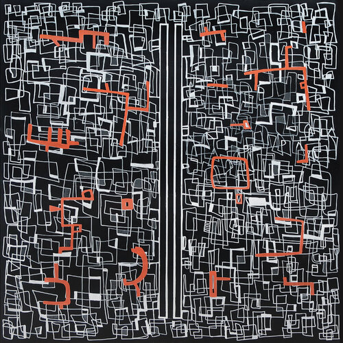 A231 Contemporary Abstract Informalism by Damian Pavlovic van D Pavlovic, Schilderij te koop op Singulart