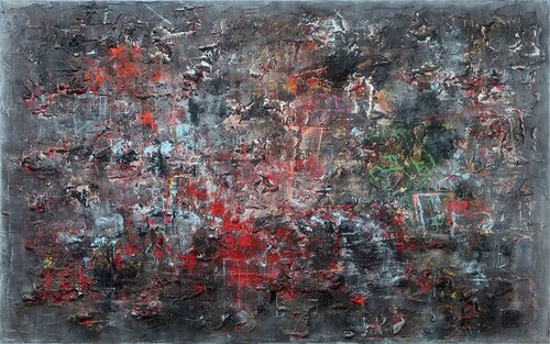 A274 Contemporary Abstract Informalism by Damian Pavlovic di D Pavlovic, Pittura in vendita su Singulart