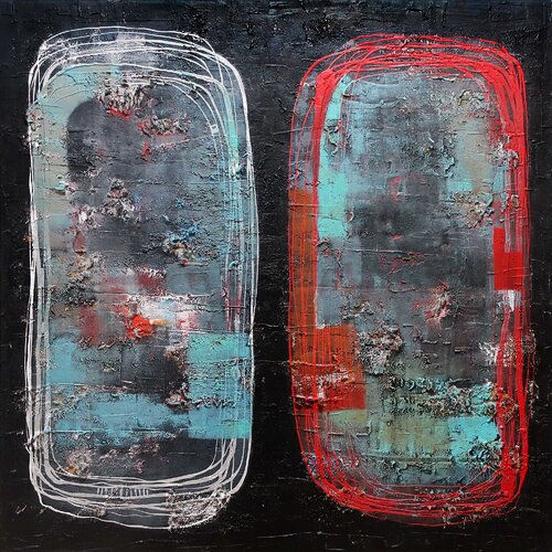 A252 Contemporary Abstract Informalism by Damian Pavlovic van D Pavlovic, Schilderij te koop op Singulart