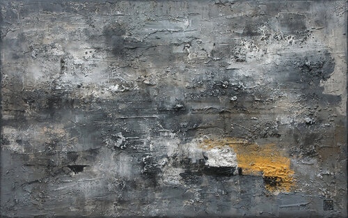 A271 Contemporary Abstract Informalism by Damian Pavlovic van D Pavlovic, Schilderij te koop op Singulart