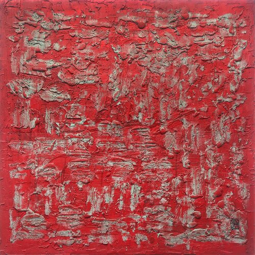 A276 Contemporary Abstract Informalism by Damian Pavlovic van D Pavlovic, Schilderij te koop op Singulart