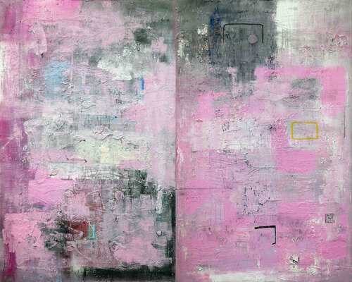 A126 Echoes of Time van D Pavlovic, Schilderij te koop op Singulart