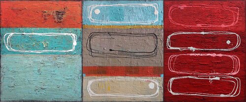 A24236 Contemporary Abstract Informalism by Damian Pavlovic by D Pavlovic, Painting for Sale on Singulart