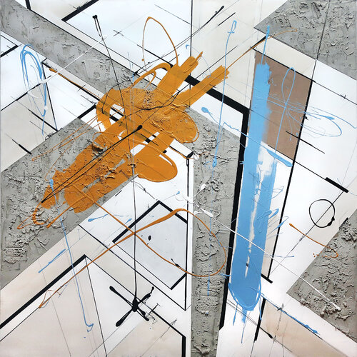 L4 Contemporary Abstract Informalism by Damian Pavlovic by D Pavlovic, Painting for Sale on Singulart