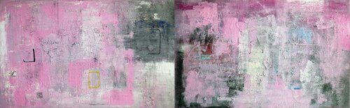 A1260 Contemporary Abstract Informalism by Damian Pavlovic van D Pavlovic, Schilderij te koop op Singulart