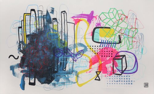 A294 di D Pavlovic, Pittura in vendita su Singulart