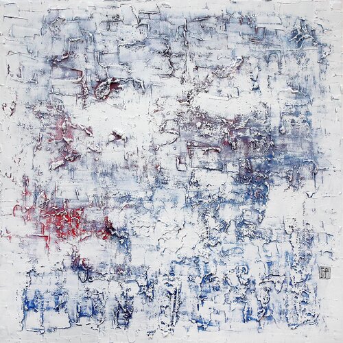 A149 What the White Remembers by Damian Pavlovic di D Pavlovic, Pittura in vendita su Singulart