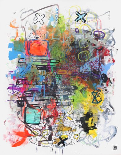 A298 di D Pavlovic, Pittura in vendita su Singulart