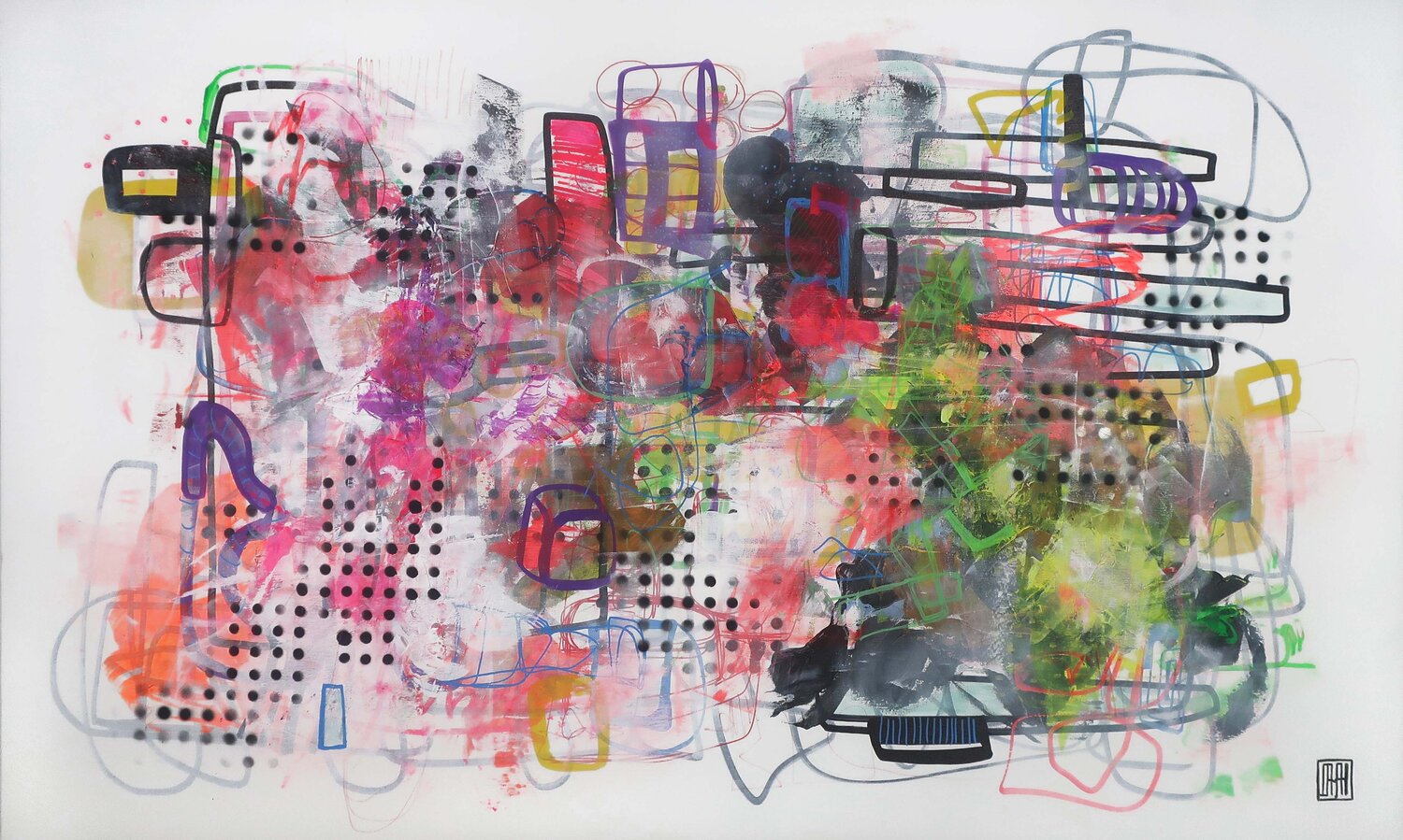 A293 by Damian Pavlovic Painting D Pavlovic