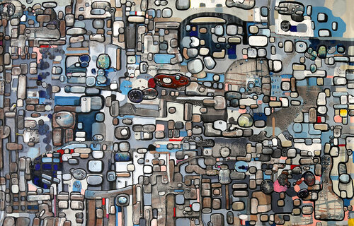 Plentiful van Fernando Jaramillo, Schilderij te koop op Singulart