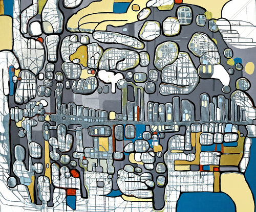 Escape di Fernando Jaramillo, Pittura in vendita su Singulart