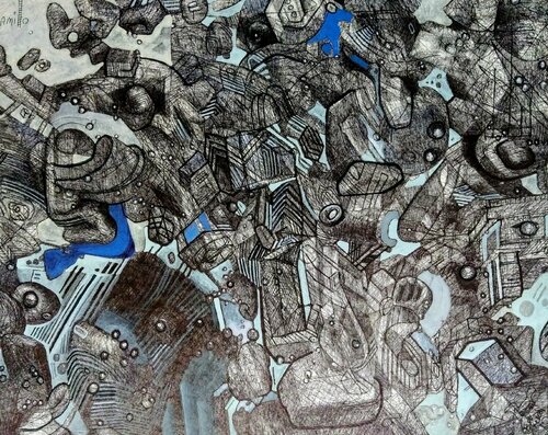 Côte d'Azur di Fernando Jaramillo, Disegno in vendita su Singulart