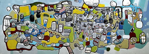 Fragments of Memory di Fernando Jaramillo, Pittura in vendita su Singulart