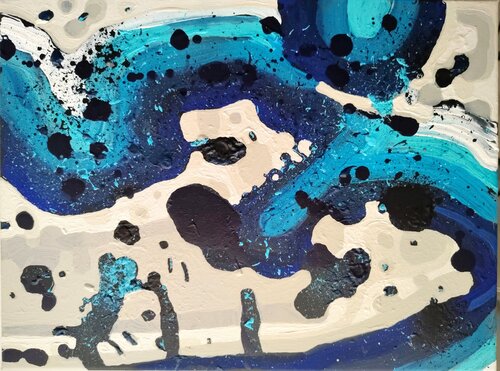 Cosmic Currents by Fernando Jaramillo, Painting for Sale on Singulart